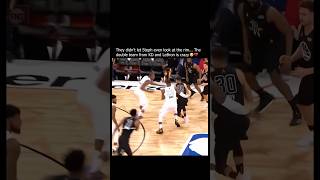 They did not want Steph shooting that😳😭