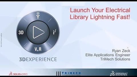Webinar: SOLIDWORKS Electrical: Building a Better Library