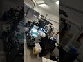 Semi rotary die cuting machine