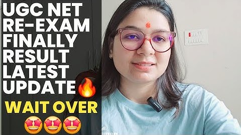 OFFICIAL BREAKING NEWS🔥 UGC NET RE-EXAM 2024 FINALLY RESULT LATEST UPDATE BY SHEFALI MISHRA