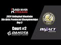 16u girls  day 3  court 2  dakota  volleyball mb provincials sponsored by impact volleyball club