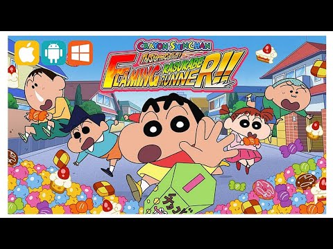 Crayon Shinchan: The Storm Called! Flaming Kasukabe Runner!!  Gameplay Android Ios