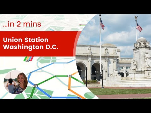 วีดีโอ: แผนที่สถานียูเนี่ยนและเส้นทาง: วอชิงตัน ดี.ซี
