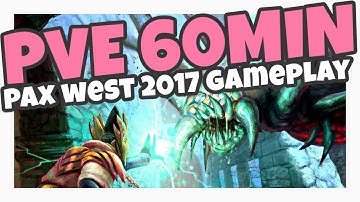 Ashes of Creation - PvE 60min Gameplay - All 4 Classes - PAX West 2017