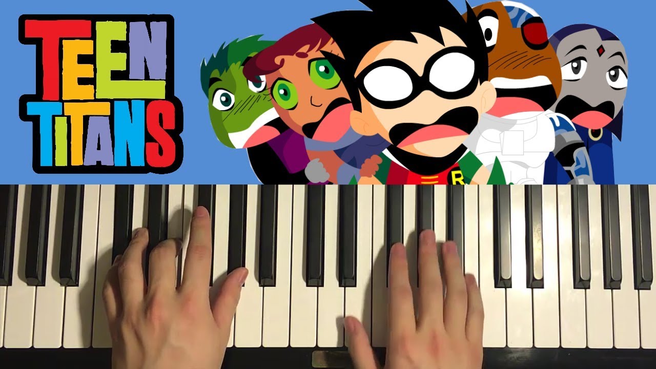 teen titans theme song trumpet sheet music