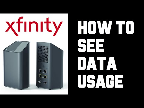 Xfinity How To See Data Usage - xFinity Data Usage By Device - Data Cap Usage Plan Limit Guide