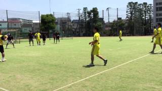 20150712vsKHC川崎市ハンドボール夏季大会決勝1/2