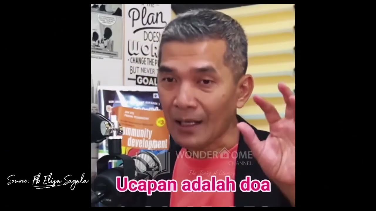 Ucapan adalah Do'a