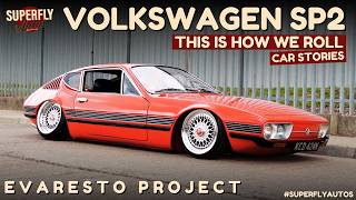 Super rare custom Volkswagen SP2 built by Evaresto Garage