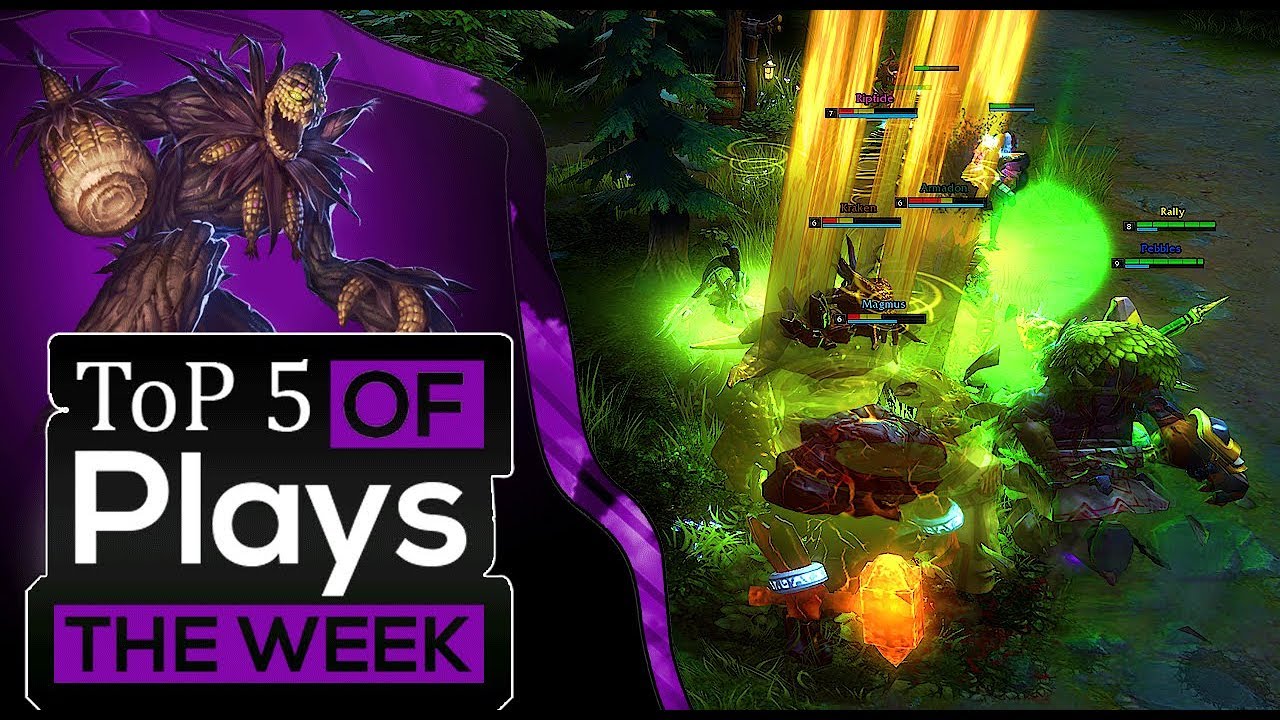 HoN OMG | Top 5 Plays Of The Week #3/10/2018 + OMG Moments #06