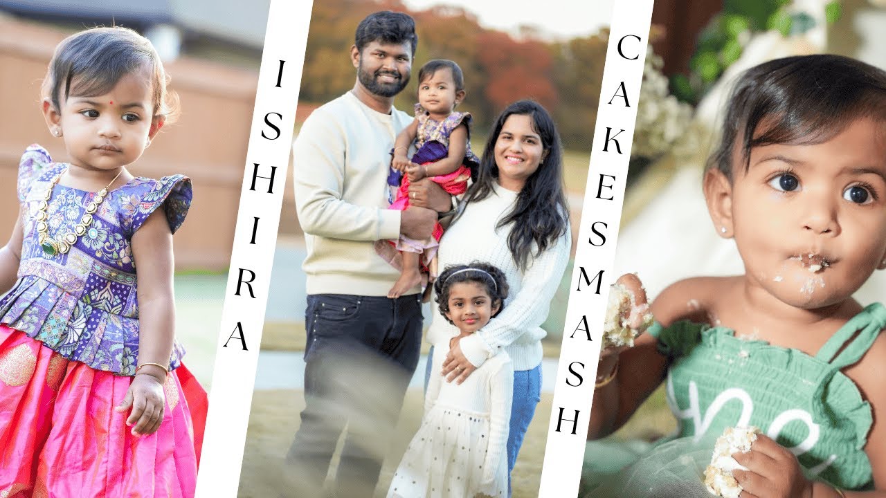 Ishira's Cake Smash || First Birthday || Baby Girl Turns One || Love || Joy || Bentonville || USA