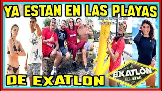 EXATLON ALL STAR - LOS ATLETAS YA ESTAN EN LAS PLAYAS DE EXATLON | ROJOS Y AZULES