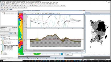 Create geological profile across Gravity map Using gymsys on Oasis Montaj (part 2)