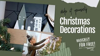 FREE Christmas DIY's | Ornaments & Modern Village Houses by NextJeneration 530 views 3 years ago 11 minutes, 56 seconds