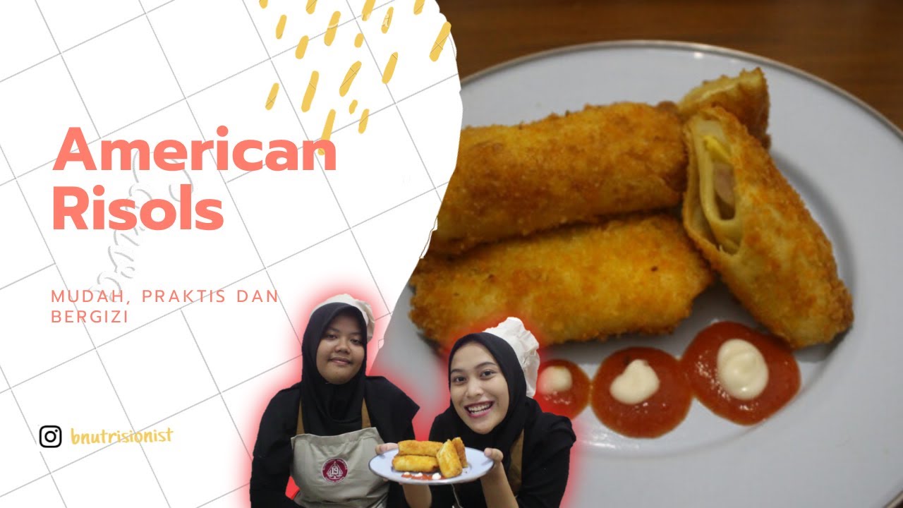 AMERICAN RISOL | murah, praktis dan bergizi!!! - YouTube