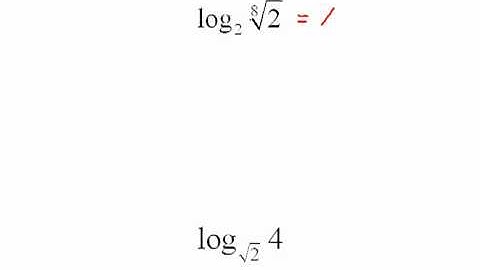 Finding Exact Values of Logs 6.4