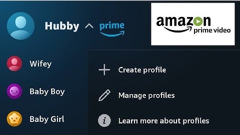 How to create and manage profiles in Amazon Prime