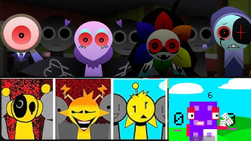 Incredibox - Sprunki ALL SIMON in Random Different Mods