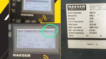 kaeser compressor open circuit alarm problem solved