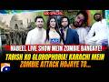 Nabeel live show mein Zombie bangaye!🧟♂️ - "Karachi mein Zombie Attack hojaye to..." | Geo News