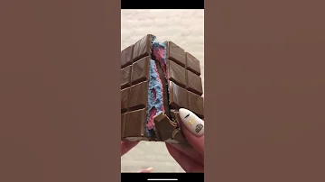 Обзор на шоколад со вкусом голубой малины