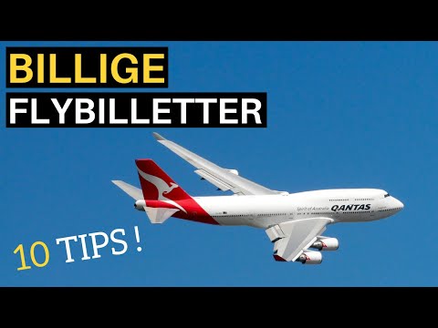 BILLIGE FLYBILLETTER: 10 Tips Der Kan Skaffe Dig Billigere Billetter