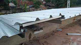 Otodidak,,,!! Pintu Sleding Control Atap Baja Ringan