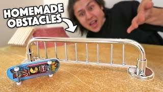 5 EASY D.I.Y FINGERBOARD OBSTACLES!