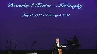 Beverly Kester-McGaughy Memorial Service