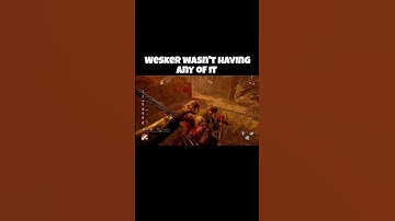 Wesker Was NOT In The Mood!!!  #deadbydaylight #dbd #dbdclips #gaming #twitch #twitchstreamer