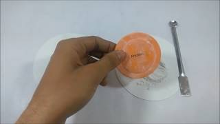 Friction using different lubricants