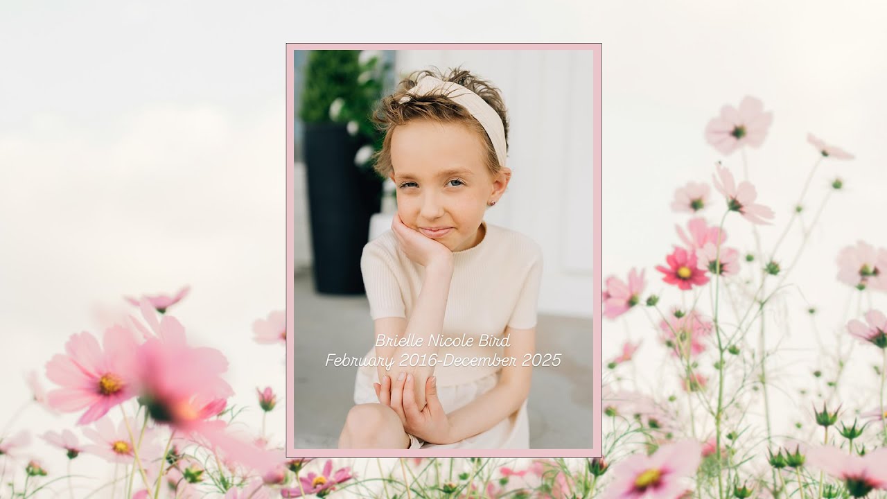 Brielle Nicole Bird Funeral Service - YouTube