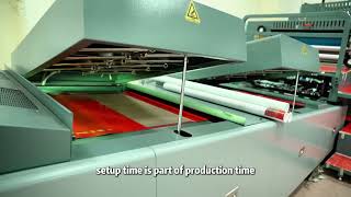 ONEZIM TY-1060W | Quick-Mount System for Spot UV Plate Changes