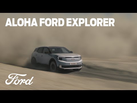 Relive Aloha’s trip in the New All-Electric Explorer | Ford UK