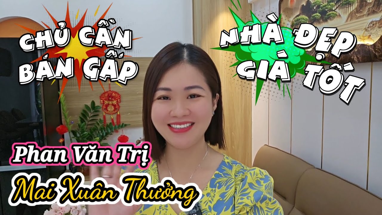 Bán nhà Bình Thạnh sát mặt tiền Phan Văn Trị, đường Mai Xuân Thưởng