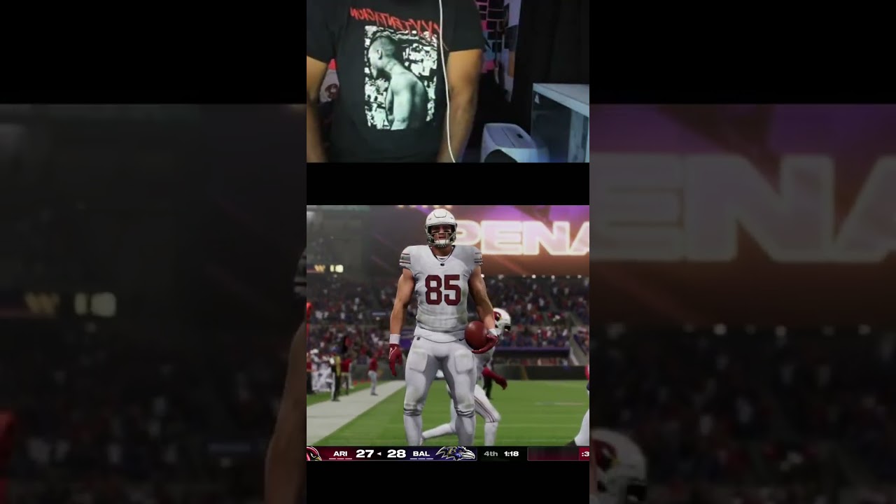 #eluderealityy on #Twitch | 4th & 23. late in the fourth to tie the game. How yall think the game en