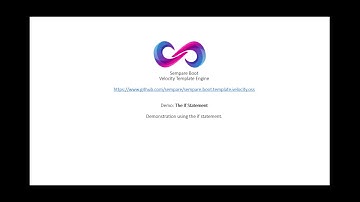 Sempare Boot Velocity Template Engine Demo - The If Statement