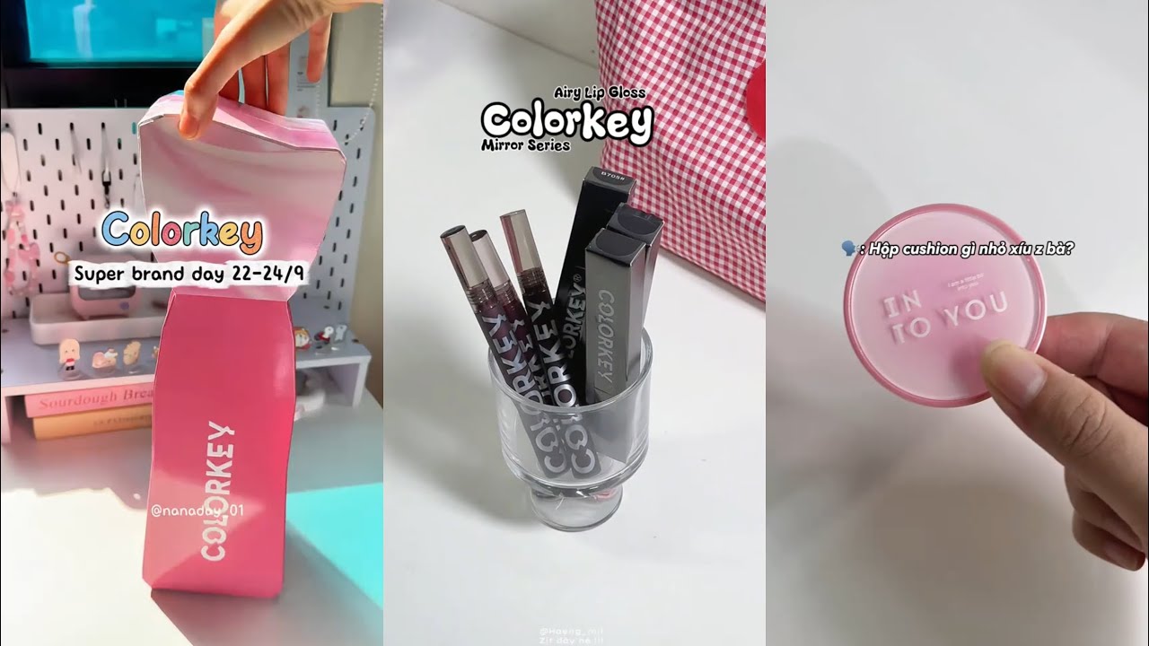 [Shoppe Haul] Unboxing & Review Makeup Xinh Đi Học•Đi Chơi•Đi Làm|Back to School Hot Hit|