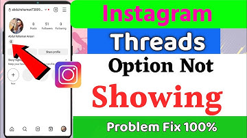 Instagram threads Shortcut kya hai !! threads badge Not Showing Instagram profile !!