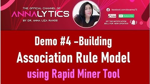 Demo#4-Building Association Rule Model using Rapid Miner Tool