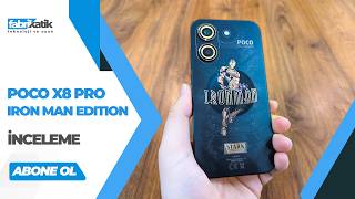 Poco X8 Pro Iron Man Edition İncelemesi Ilk Bakış Poco X8 Pro Iron Man Edition Kutu Açılımı