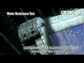 Getac e100 water resistance test