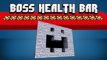 Boss Health Bar System • Minecraft Redstone Creation