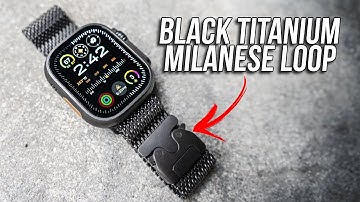 Apple Watch Ultra Black Titanium Milanese Loop Unboxing / First Impressions (Worth the Price?)