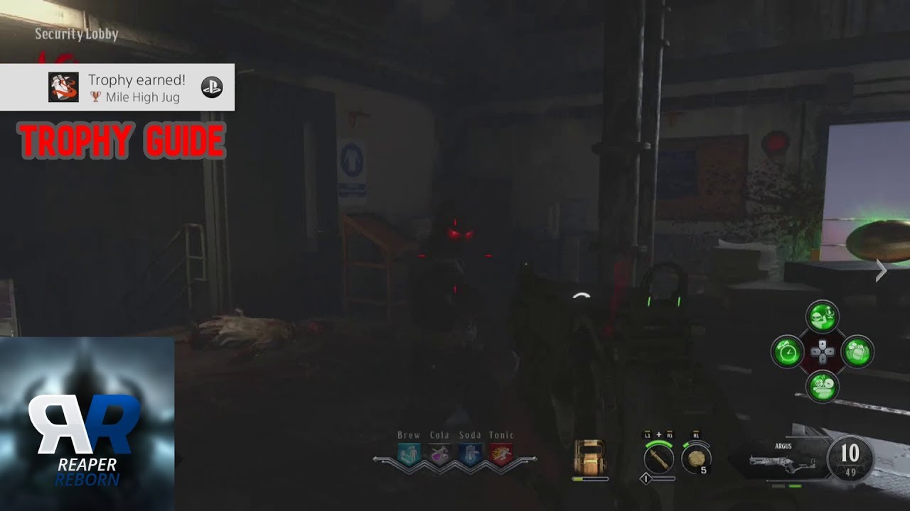 Mile High Jug Trophy Guide | Call of Duty Black Ops 4 DLC 4 Tag Der Toten