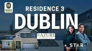 Brand New Home in Dublin, CA   Azure Residence 3 in Francis Ranch