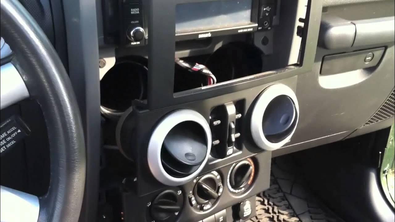 How To Install CB Radio In A Jeep Wrangler Or Other Truck / Car YouTube