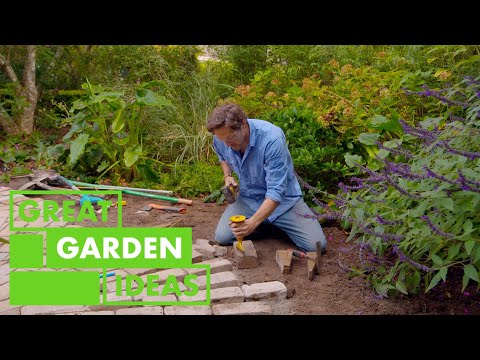 Video: Garden Paths And Walkways - How To Make Garden Pathways