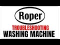 My Roper Washer Clothes Stuck Reset