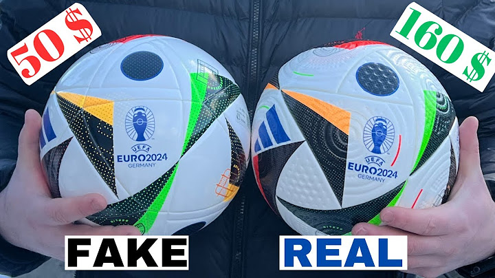 Fake vs Real Euro 2024 Germany Ball Adidas Fussballliebe / What's inside a Soccer Ball?